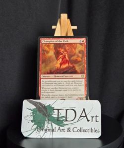 CHAMPION OF THE PATH ~ NM ~ MTG - 0130 ECL Lorwyn Eclipsed - Image 1