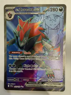 N’s Zoroark ex 175/159 | Full Art Ultra Rare | Journey Together | NM | Pokemon - Image 1