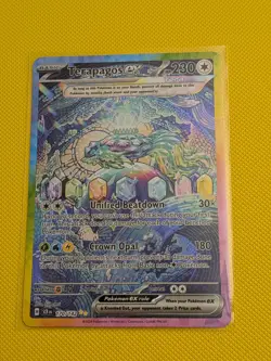 Terapagos EX 170/142 - Scarlet & Violet: Stellar Crown - NM/Mint - Pokemon - Image 1