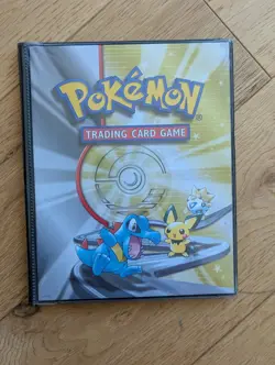 Pokemon WOTC Neo Genesis Vintage A5 4-Pocket Portfolio Collectors Binder Album - Image 1