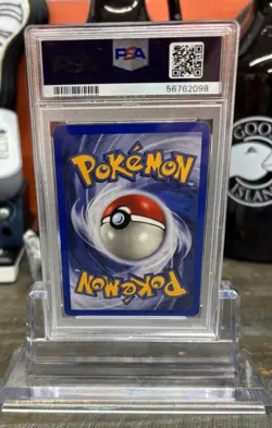 2001 Pokemon Black Star Surfing Pikachu 28 PSA 9 - Image 2