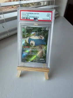 2023 POKEMON SVP EN-SV BLACK STAR PROMO 151 ELITE TRAINER BOX #051 SNORLAX PSA 9 - Image 1