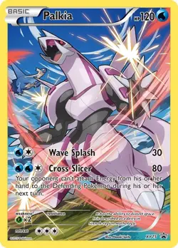 Pokemon TCG Palkia Black Star Promo XY75 Holo Promo MP - Image 1