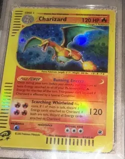 Pokemon Game Charizard 6/165- Holo Rare Reverse PSA Graded 10 Novelty Reprint! - Image 2