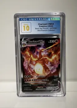 Pokemon TCG Charizard VMAX Promo SWSH261 Charizard UPC Graded CGC Pristine 10 - Image 1