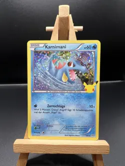Pokemon Karnimani 18/25 Holo McDonald's-Serie 2021 (Schwert / Schild) Deutsch NM - Image 1