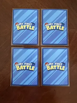 Pokemon TCG - My First Battle - 4x Water Energy - Theme Deck Exclusive NM - Image 3