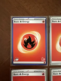Pokemon TCG - My First Battle - 4x Fire Energy - Theme Deck Exclusive NM - Image 2