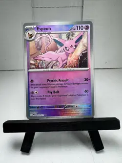 Pokemon - Espeon (Master Ball Pattern) - 033/131 - SV: Prismatic Evolutions NM+ - Image 1