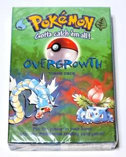 Pokemon Overgrowth Theme Deck 1999 Base Set TCG Factory SEALED - Image 1