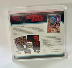Pokemon Center Destined Rivals ETB w/ Acrylic Case Sealed Scarlet Violet - Image 2