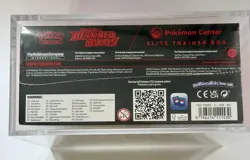 Pokemon Center Destined Rivals ETB w/ Acrylic Case Sealed Scarlet Violet - Image 3