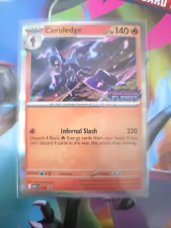 Ceruledge MEP 014 Phantasmal Flames Stamped Prerelease Pokemon Tcg Mep014 - Image 1