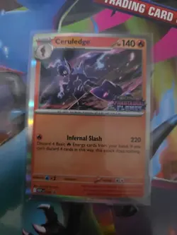 Ceruledge MEP 014 Phantasmal Flames Stamped Prerelease Pokemon Tcg Mep014 - Image 2