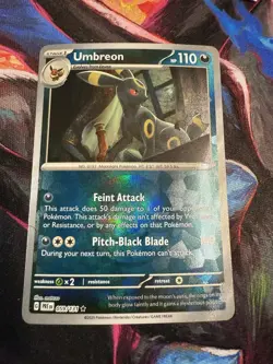 Pokemon TCG - Umbreon (Reverse Holo Poke Ball Pattern) - Prismatic Evolutions - Image 1