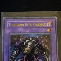 Yugioh TCG Thousand-Eyes Restrict RP02-EN021 Retro Pack 2 Unlimited - Image 2