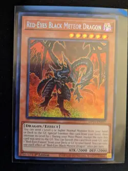 Red-Eyes Black Meteor Dragon MP24-EN107 2024 Mega Tin Pack 1st Edition Yugioh - Image 2