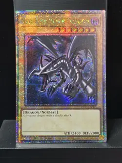 Yu-Gi-Oh! Red-Eyes Black Dragon TN23-EN003 Quarter Century Secret Rare LP-MP+ - Image 2