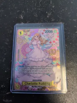One Piece Charlotte Pudding Special Rare Alt Art Two Legends OP03-112 - Image 1