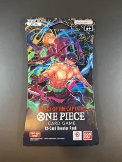 One Piece OP-06 Wings Of The Captain Blister Pack - Sleeved Booster - Image 1