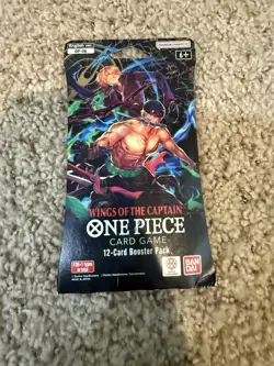 One Piece OP-06 Wings Of The Captain Blister Pack - Sleeved Booster - Brand New - Image 1