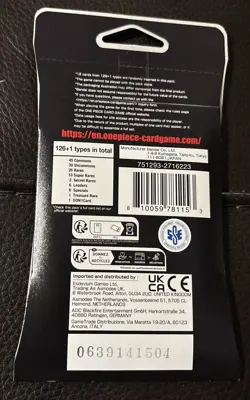 One Piece OP-06 Wings Of The Captain Blister Pack - Sleeved Booster - Brand New - Image 2