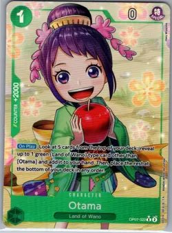 Otama (Alt Art) OP07-022 English 500 Years in the Future - One Piece Card - NM - Image 1