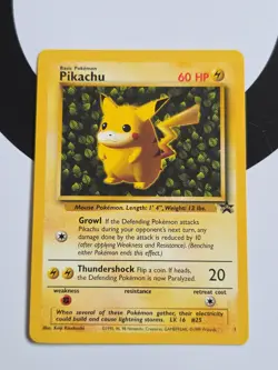 1995 Pikachu 01/53 Wotc Promo Regular Pokemon Card Near Mint - Image 1