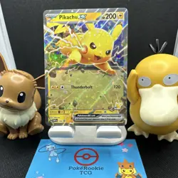 Pikachu ex SVP 106 2024 Battle Academy Black Star Promo Card - NM - Image 1