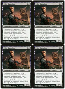 MTG Grim Guardian x4 Journey Into Nyx Common NM Playset - Image 1