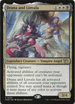 Drana and Linvala R March of the Machine 222 - LP MTG - Image 1