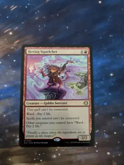 MTG ECL Hexing Squelcher Foil NM - Image 1