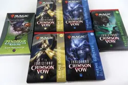 Lot of 6! CRIMSON VOW/ZENDIKAR RISING THEME BOOSTERS Magic Gathering MTG NEW - Image 2