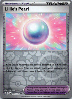 Pokemon TCG Lillie’s Pearl 151/159 - Reverse Holo - Journey Together English - Image 1