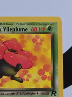 Dark Vileplume 30/82 Team Rocket Regular 1st Edition Pokemon - Image 3