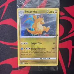 Dragonite Pokemon Silver Tempest 131/195 EBGames Stamped - Image 2