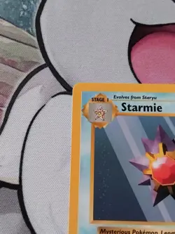 Pokemon TCG Starmie Base Set 64/102 Regular Shadowless Common NM - Image 2