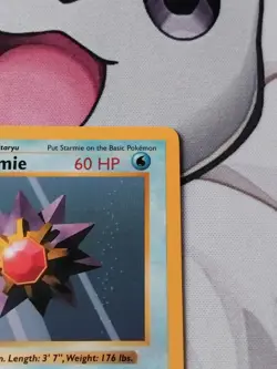 Pokemon TCG Starmie Base Set 64/102 Regular Shadowless Common NM - Image 3