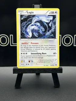 Pokemon TCG Lugia Fates Collide 78/124 Exclusive Cracked Ice Holo LP - Image 2
