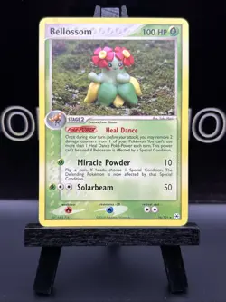 Bellossom 16/101 Hidden Legends Regular Rare Pokemon TCG 2004 NM - Image 2