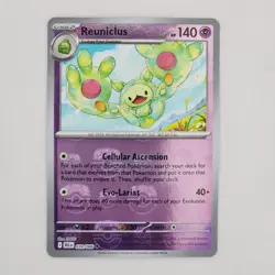 Reuniclus 39/086 Master Ball Reverse Holo Uncommon Rare Black Bolt Pokemon TCG - Image 1