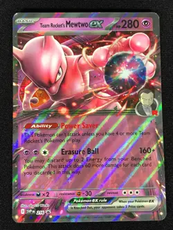 Pokemon Team Rocket's Mewtwo 216 Ultra Rare Holo (NM) - Image 1