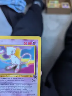 Vintage Pokemon TCG - Mew 8 Black Star Promo Regular (Non-holo) - Image 2