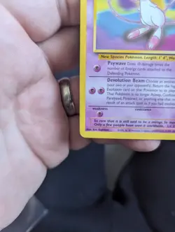Vintage Pokemon TCG - Mew 8 Black Star Promo Regular (Non-holo) - Image 4