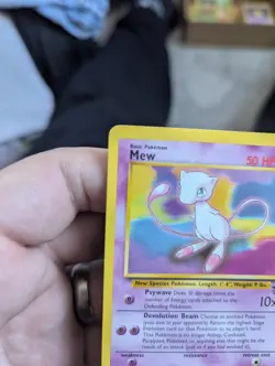 Vintage Pokemon TCG - Mew 8 Black Star Promo Regular (Non-holo) - Image 5