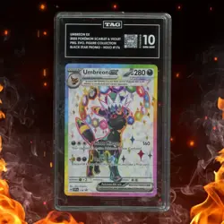 Pokemon Prismatic Evolutions UMBREON EX Black Star Promo TAG 10 #176 - Image 1