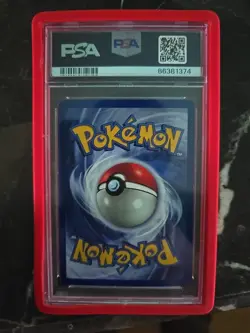 Pokemon TCG Charizard Glurak Base Set Holo Rare 1st Edition German PSA 5 - Image 2