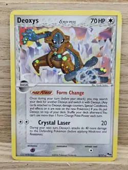 Deoxys Delta Species 2/17 POP Series 4 Holofoil 2006 Pokemon Card TCG (11) - Image 1