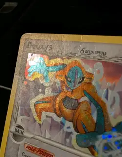 Pokemon Deoxys Holo Rare Card 2/17 Delta Species, Pop Series 4 Promo (SWIRL) - Image 5