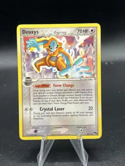 Deoxys 2/17 Pop Series 4 Delta Species Holo Pokemon Card 2006 NM BG3 - Image 1